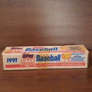 Topps Baseball Cards 1991 Complete set MLB